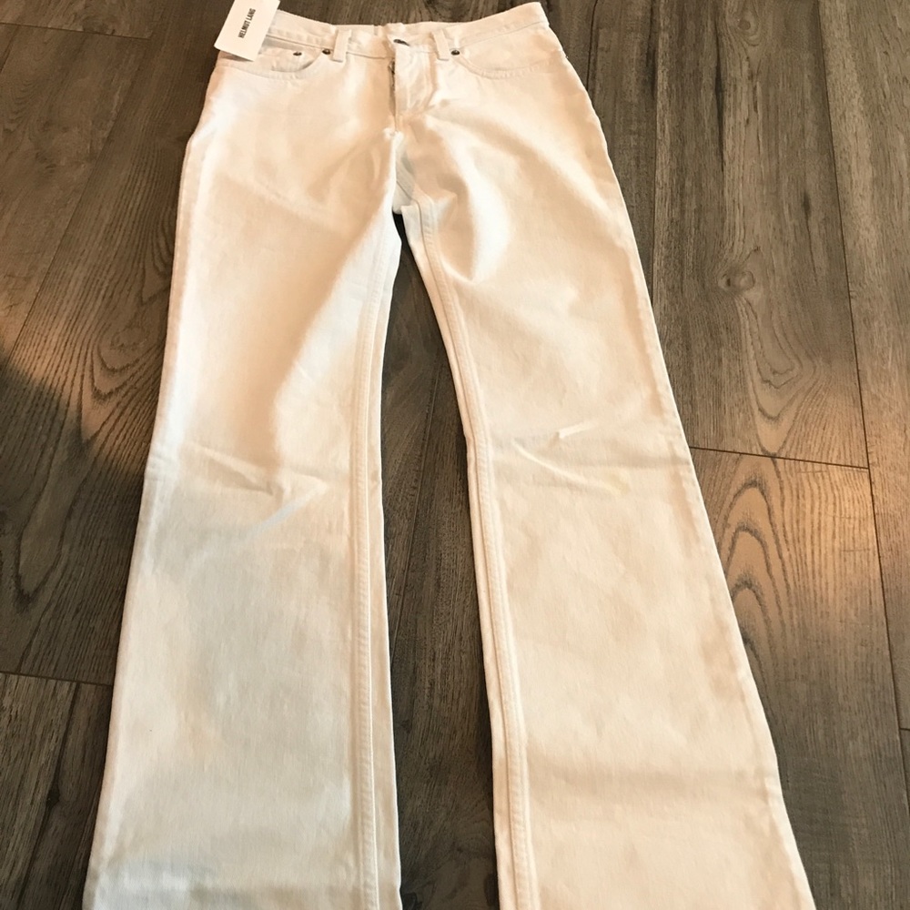 Helmut Lang White Jeans